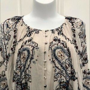FREE PEOPLE Boho Short Dress L